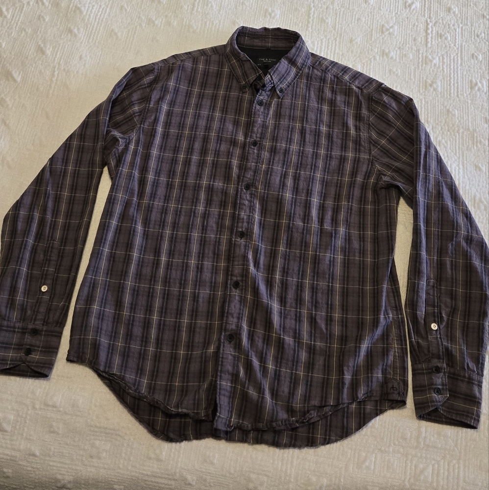 rag & bone button-down, size large